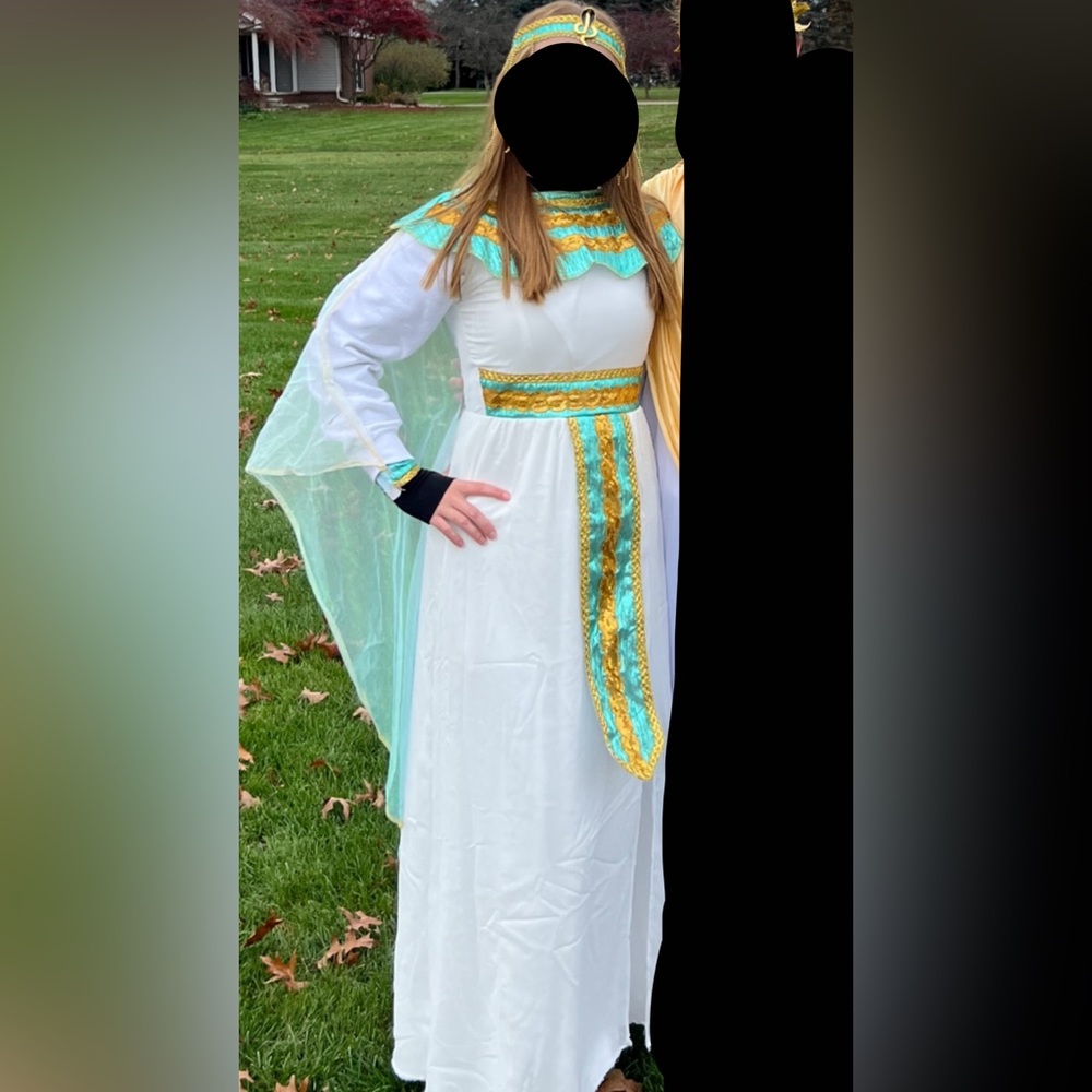 Cleopatra Halloween Costume WORN ONCE!